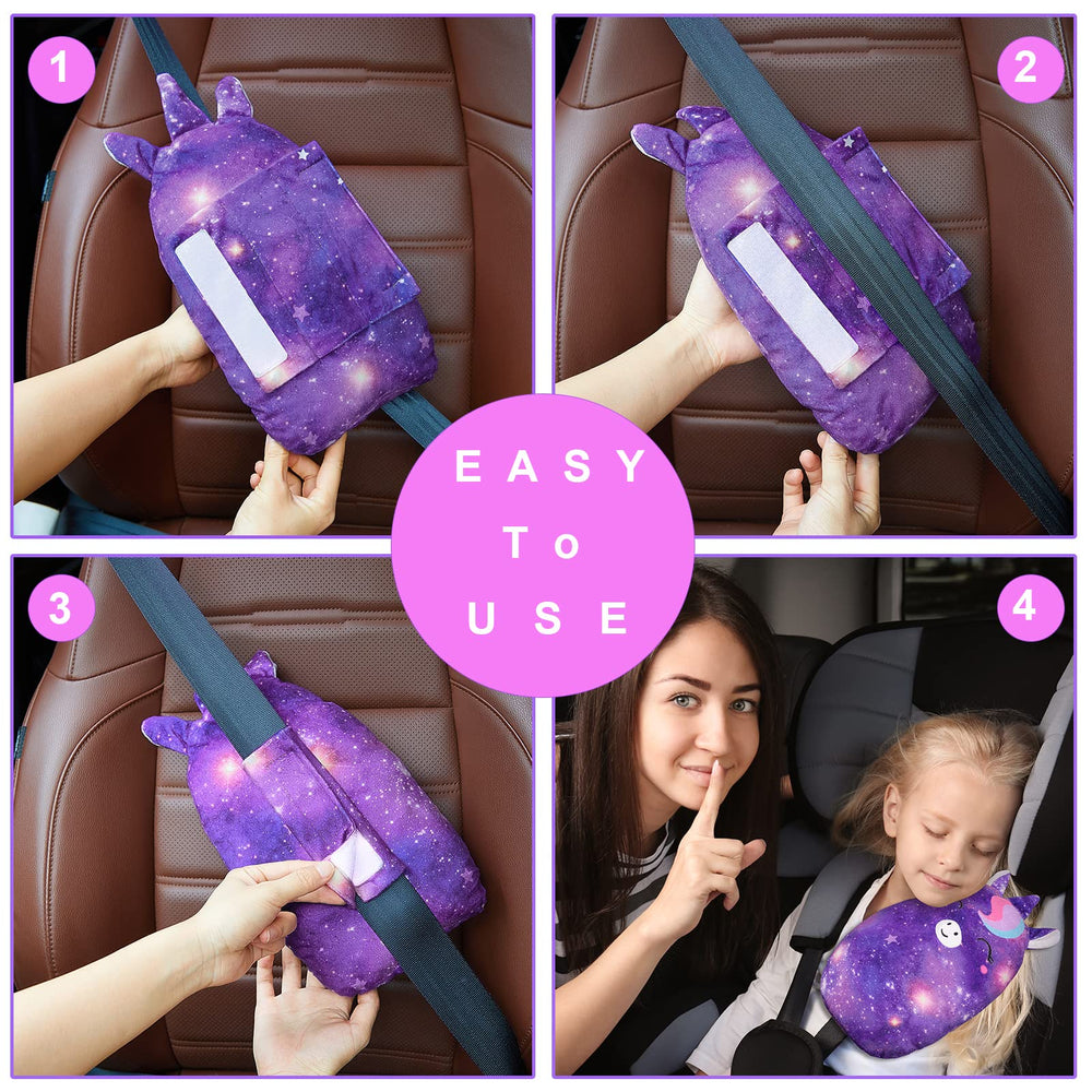 FIODAY head neck shoulder support reduces strain on young riders.