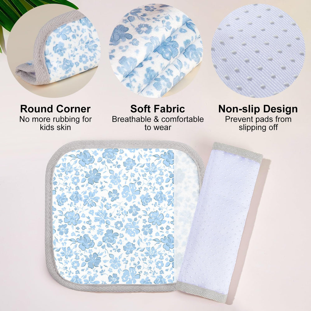 FIODAY seat belt cover offers full protection with rounded corners and soft edges.