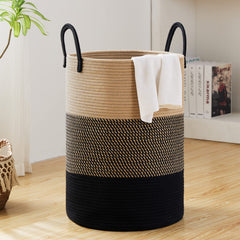 Fiona's magic 58L laundry hamper with ample capacity for clothes and towels.