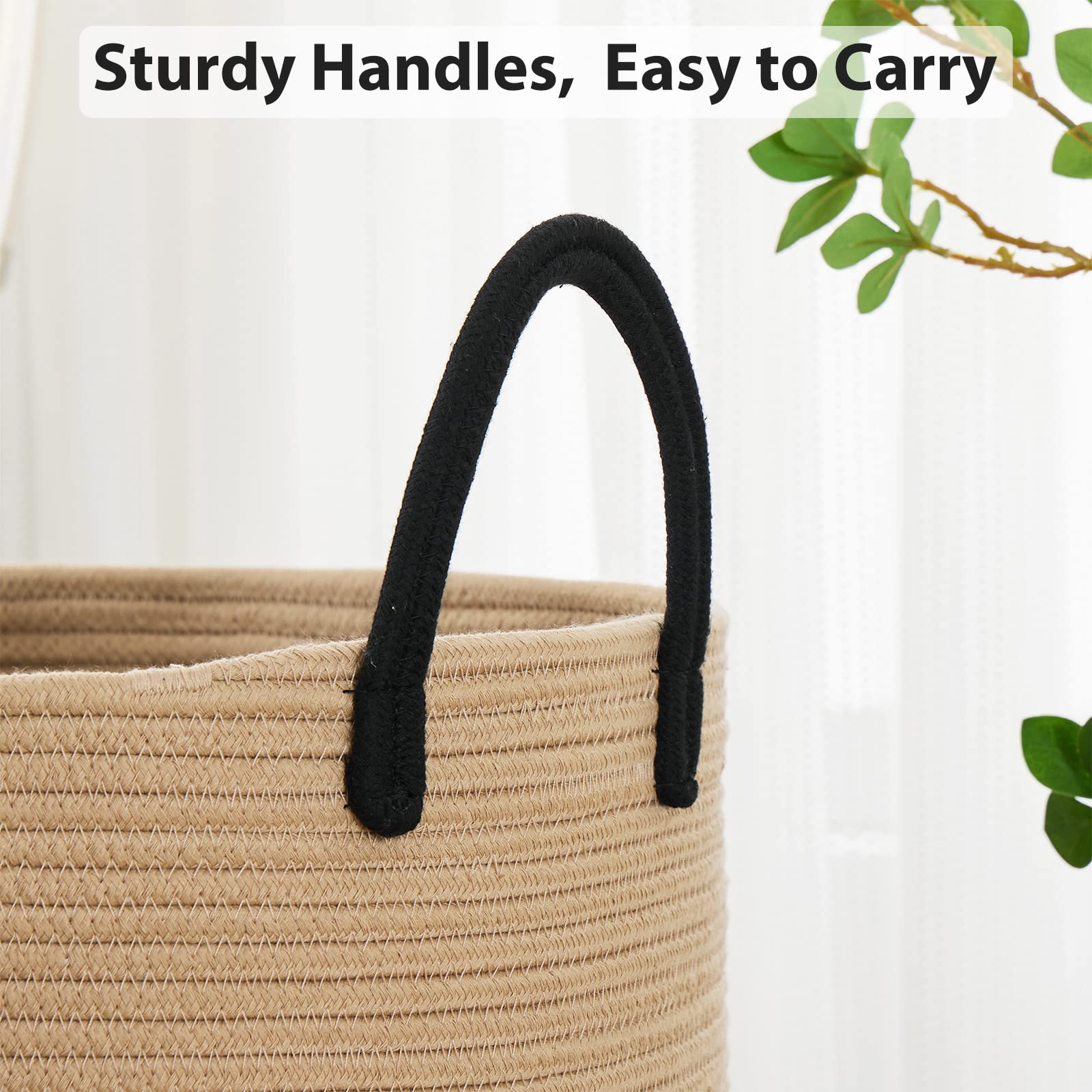 Fiona's magic sturdy reinforced handles ensure easy transport across rooms.