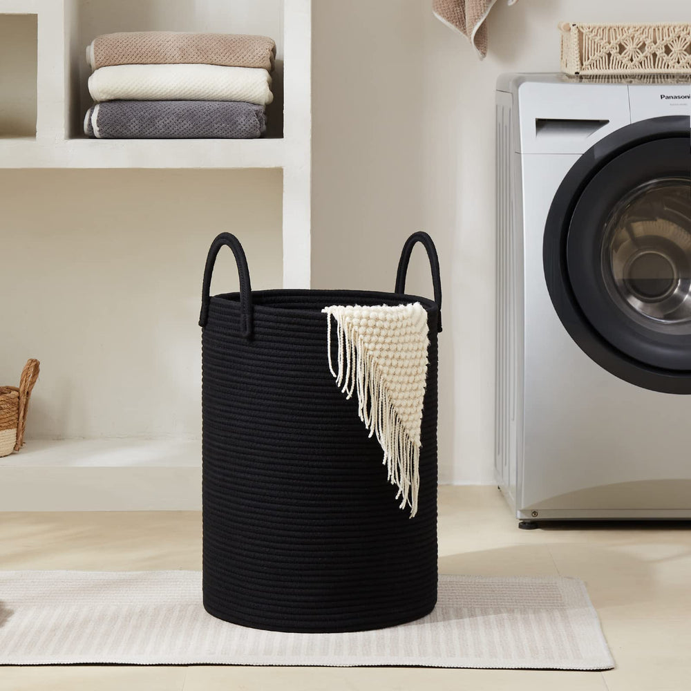 Fiona's Magic Nordic-style basket adds subtle style to any room