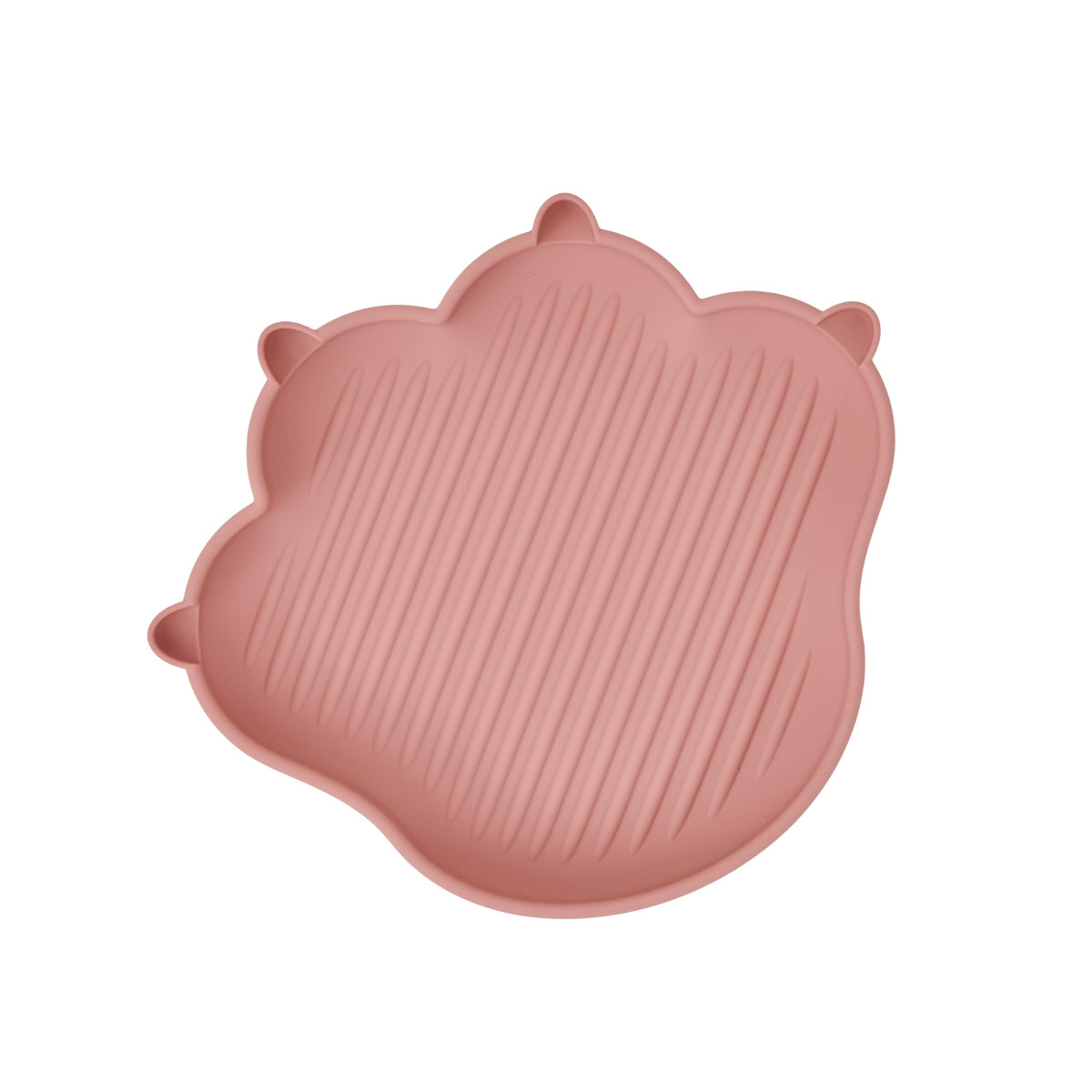 Firgi Meow Plate cat design for self-feeding and mess reduction.
