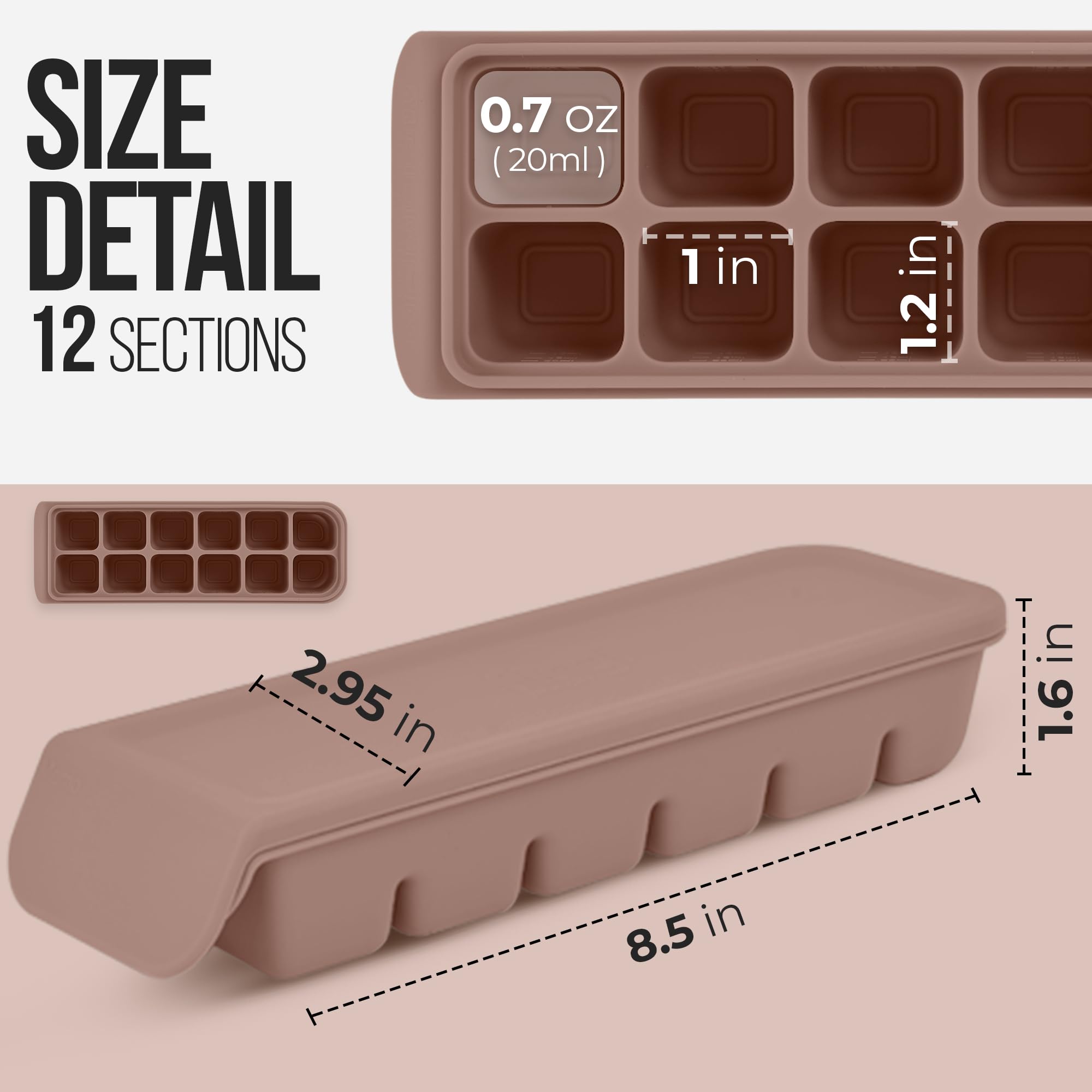 Firgi 100% food-grade silicone for safe daily use.