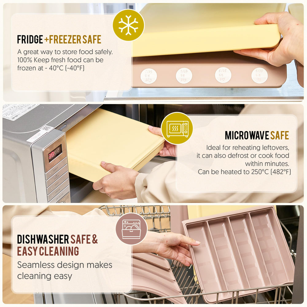 Firgi dishwasher-safe container simplifies cleanup after prep
