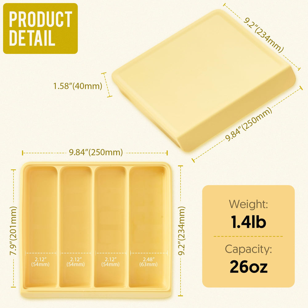 Firgi easy-grip silicone container ideal for daycare lunches