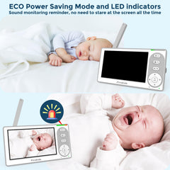 Firskids two-way audio lets you soothe your baby from another room.