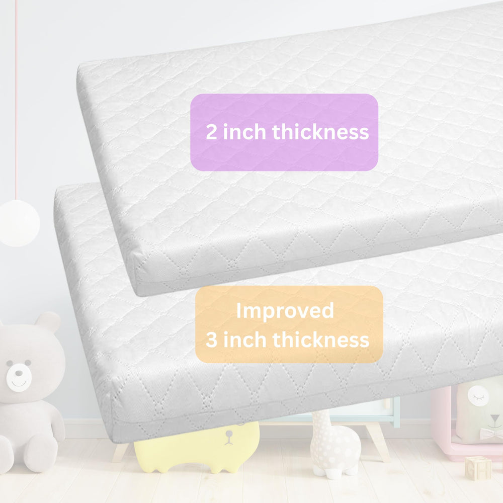 First Essentials bassinet mattress hypoallergenic materials emphasize gentle, safe sleep for delicate sleepers