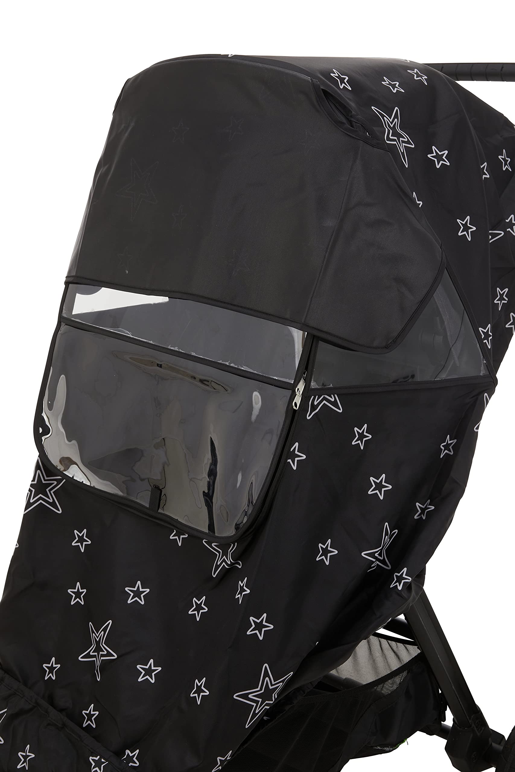 First Essentials double two-way zipper for easy entry from either side