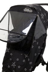 First Essentials waterproof stroller cover shields from rain and snow