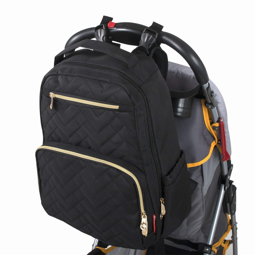 Fisher-Price Morgan bag with stroller clips for hands-free outings