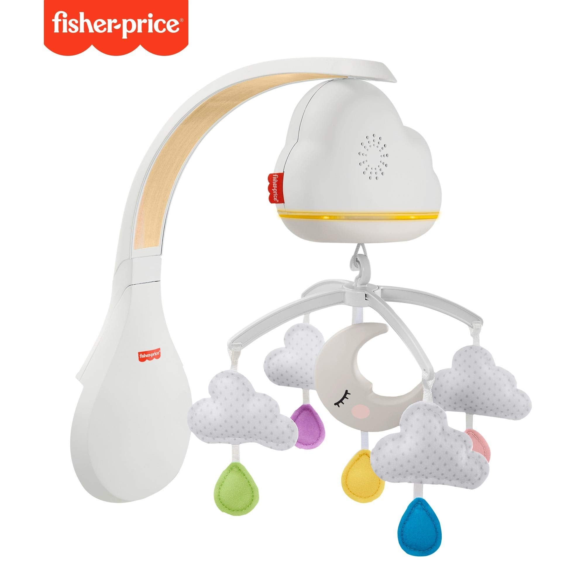 Fisher-Price Calming Clouds crib-to-tabletop transition supports evolving routines