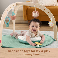 Fisher-Price crinkle leaf toy for textured sensory play