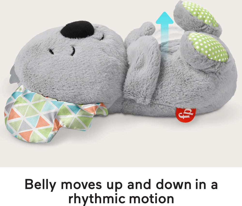 Fisher-Price Koala timer options support nap and wind-down routines.