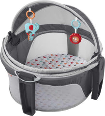 Fisher-Price On-the-Go Baby Dome setup for safe nap and play.