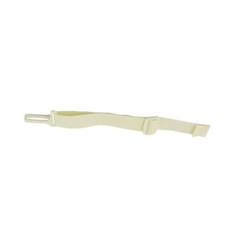 Authentic Mattel part label on white shoulder strap for FBL70