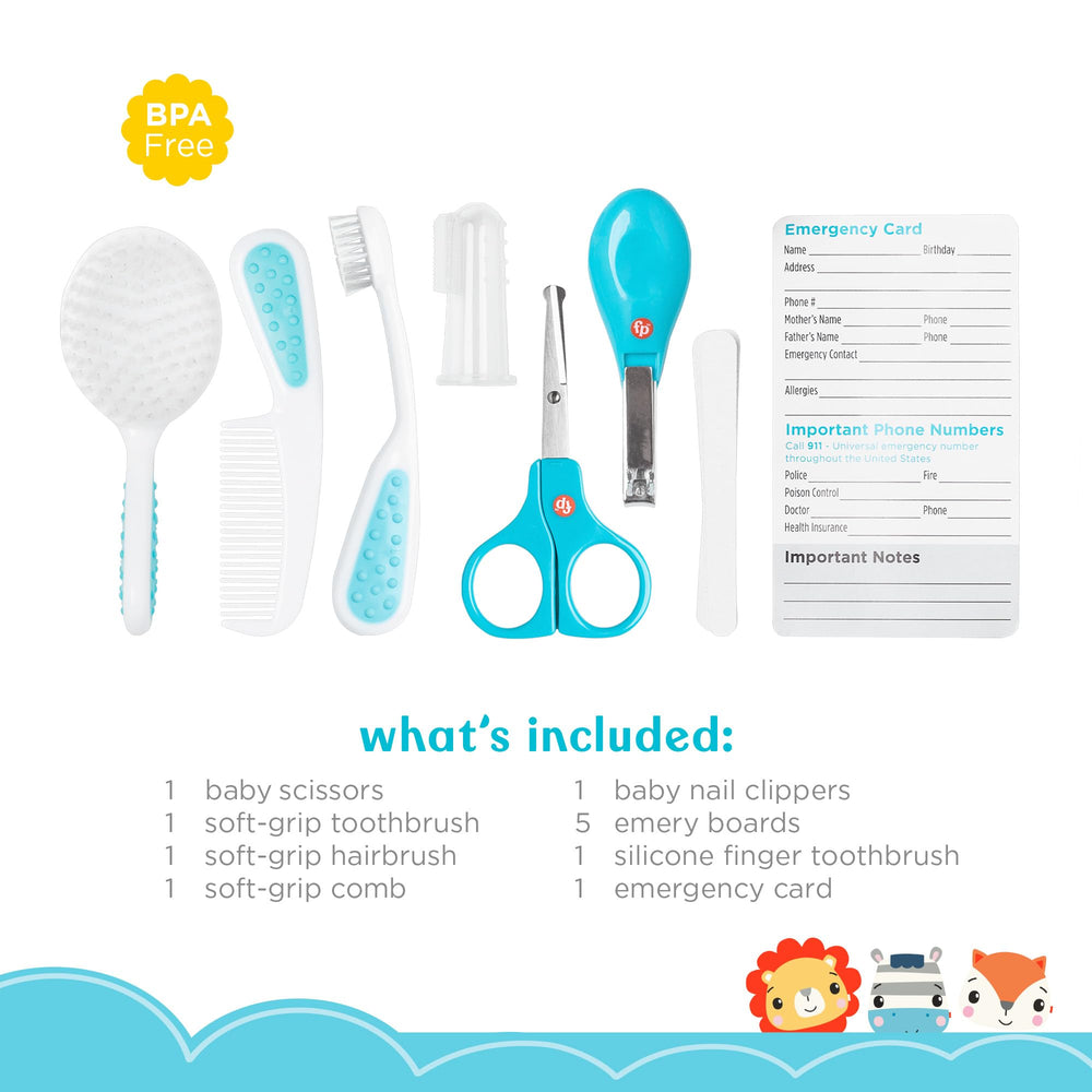 Fisher-Price Smart Care baby nail clippers deliver safe, precise nail care.