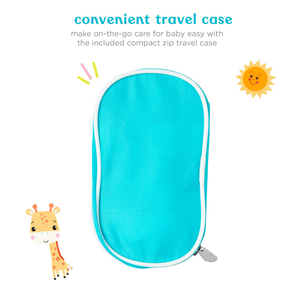 Fisher-Price Smart Care emery boards help smooth tiny nails gently.