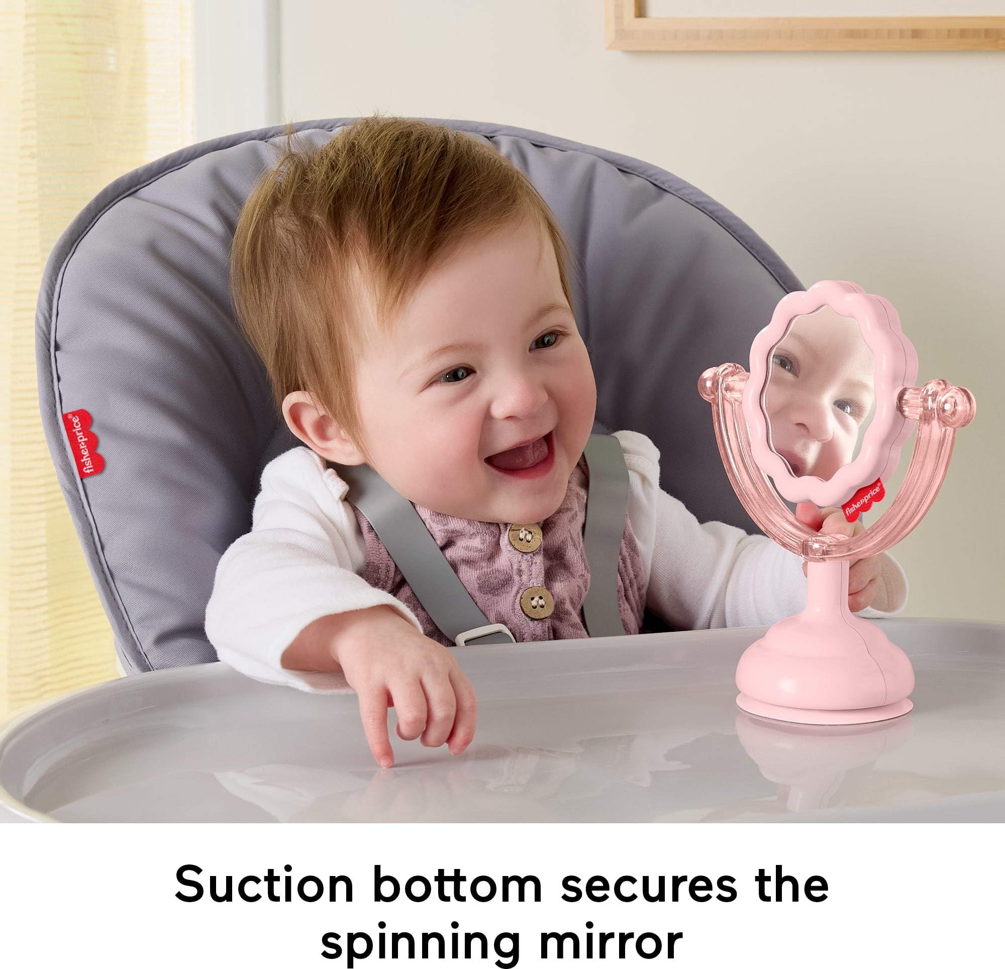 Fisher-Price teether gua sha offers chewy texture for soothing gums.
