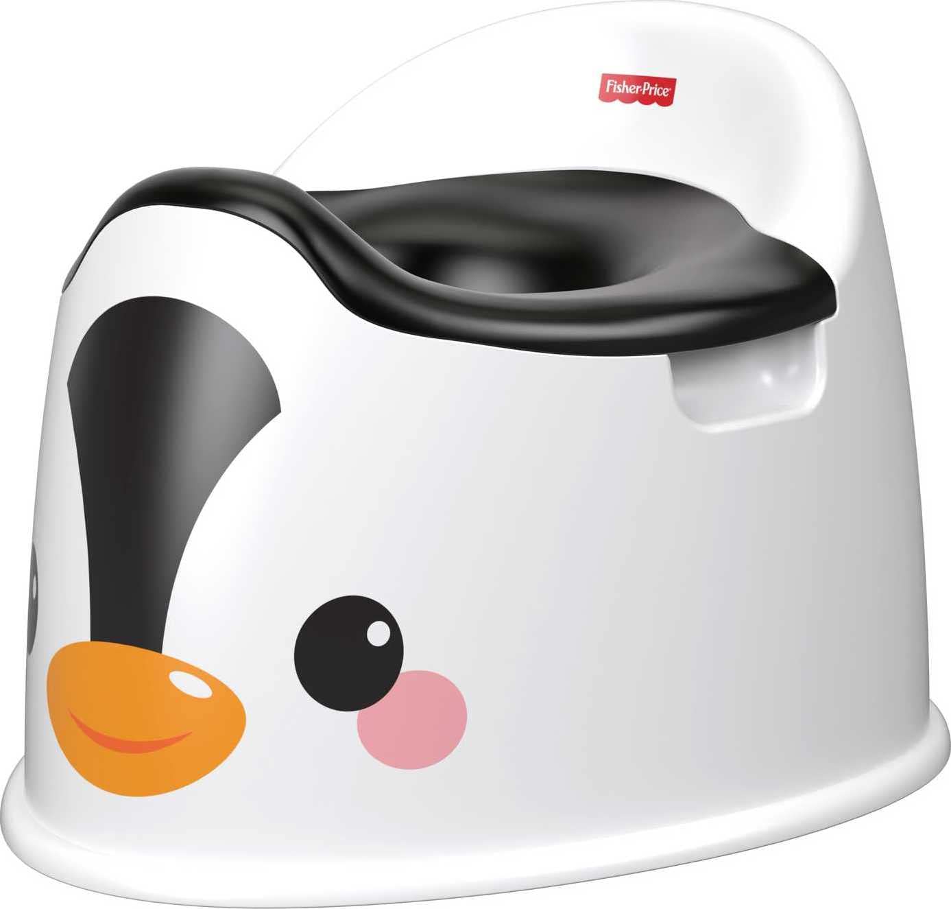 Fisher-Price back-handle makes grab-and-go transfers simple for caregivers.