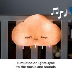 Fisher-Price Twinkle & Cuddle Cloud allows customization of sounds and colors