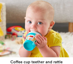 Fisher-Price Work From Home Set smartphone activity toy: mirror, beads, and playful sounds