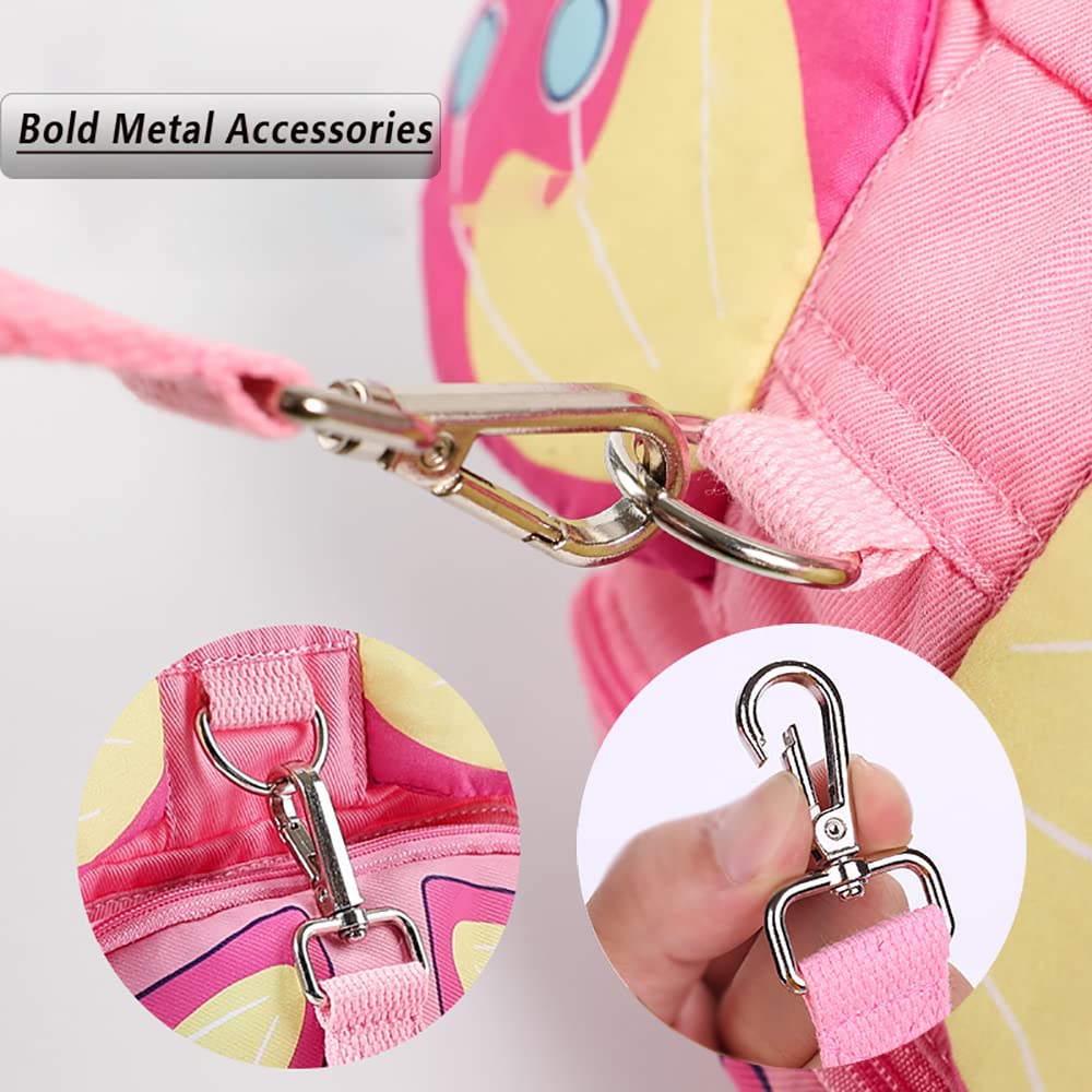 FITARTS Breathable Polyester Pink Harness for soft, comfy movement