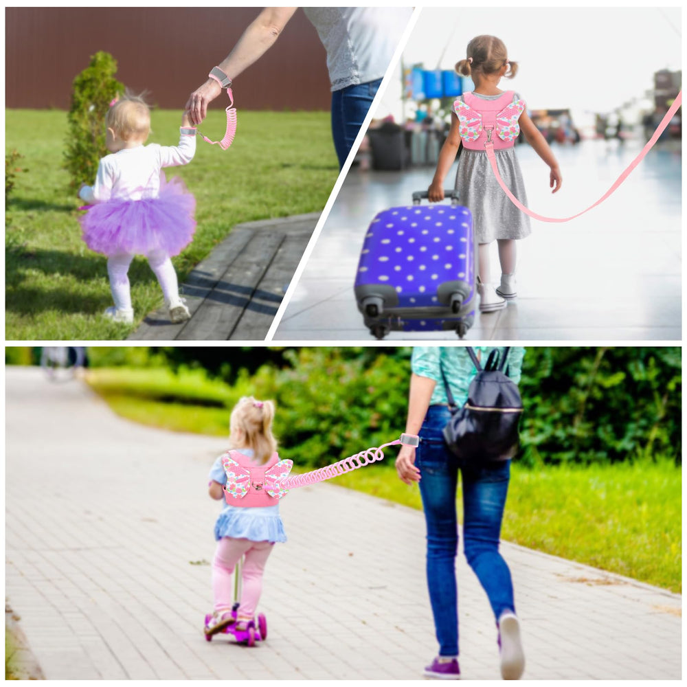 FITARTS Daily Walking Safety Strap Pink improves supervision outdoors
