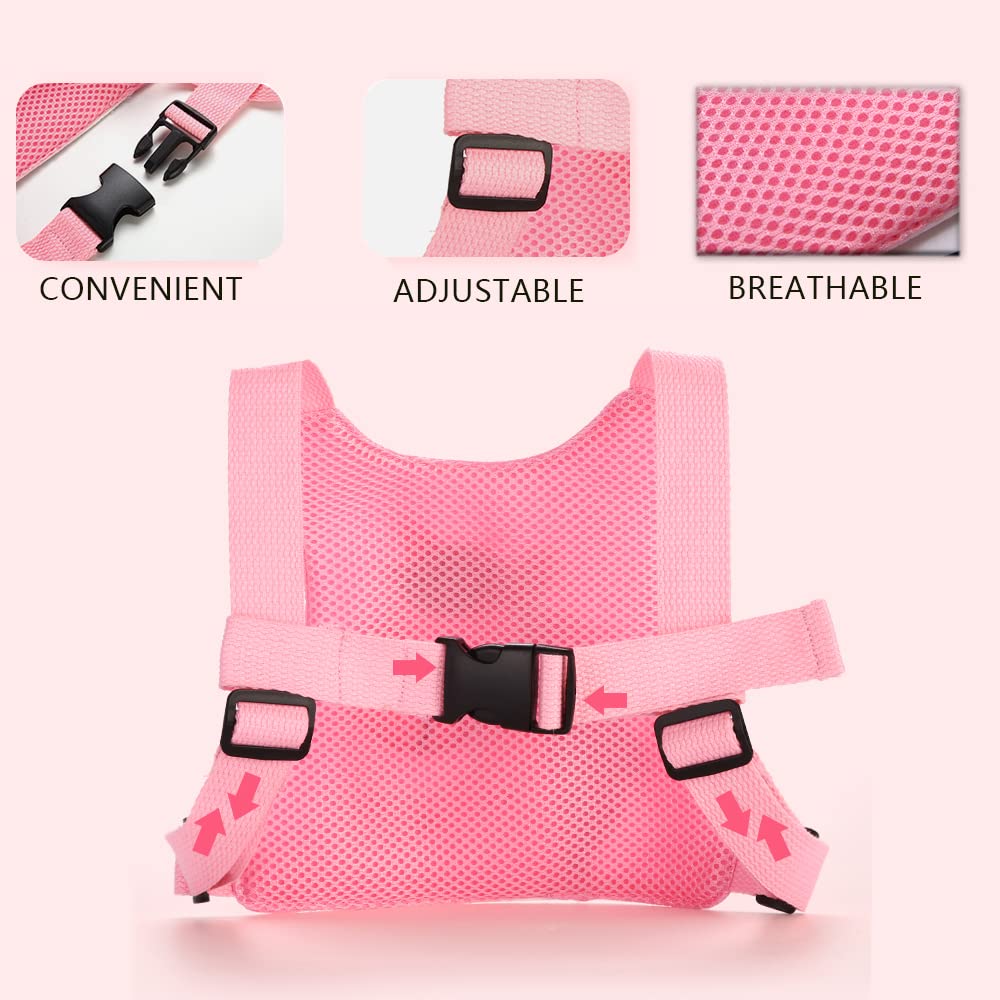 FITARTS Nylon Rope Pink Leash for durable daily use
