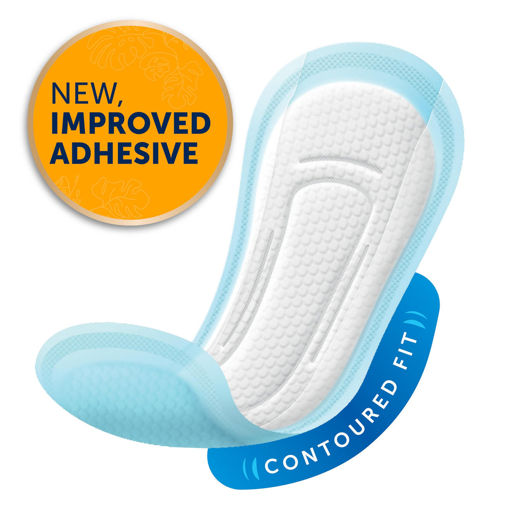 FitRight Fresh Start Liners with stronger adhesive for secure wear.