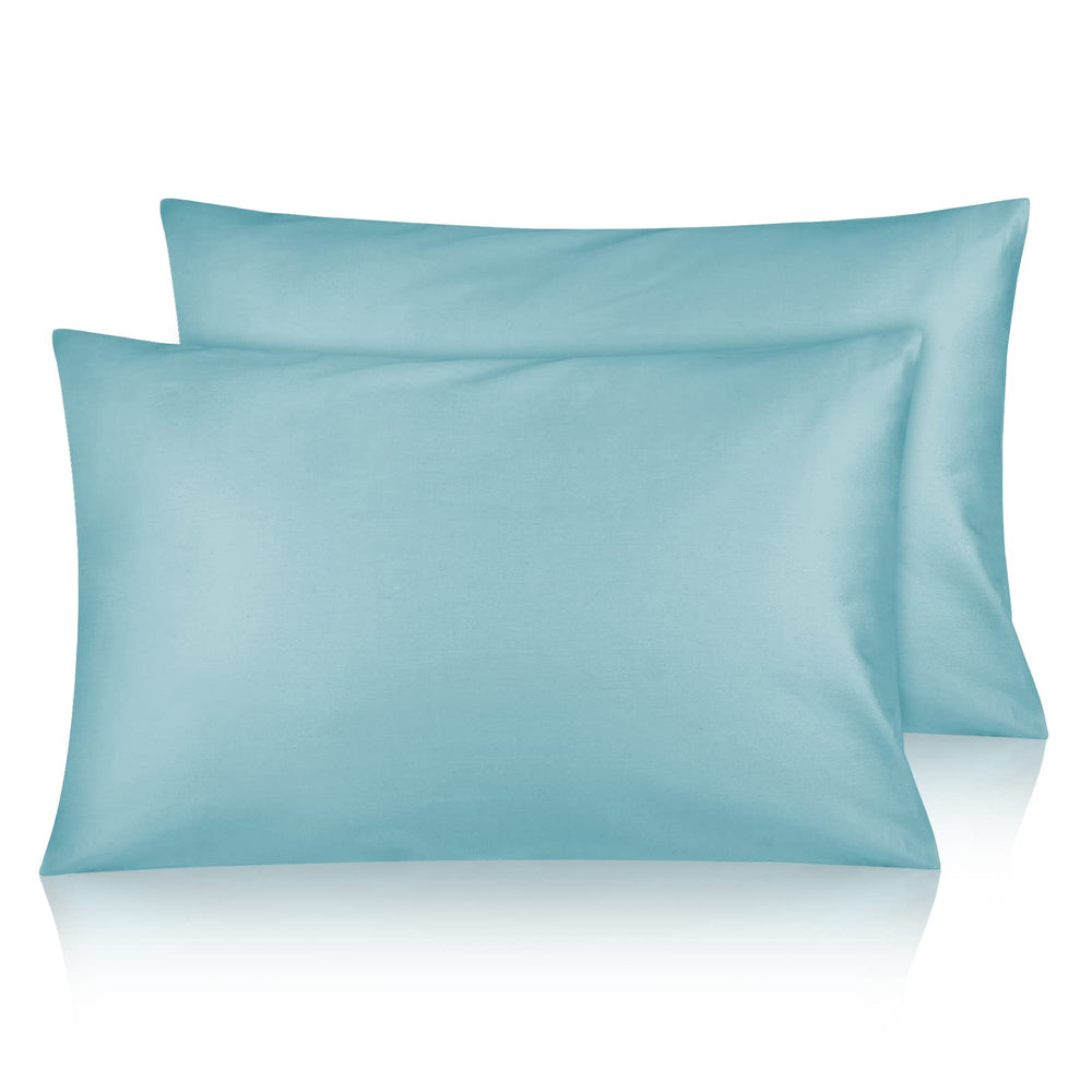 Fittia cotton toddler pillowcase 14x20 two-pack, ultra-soft and durable