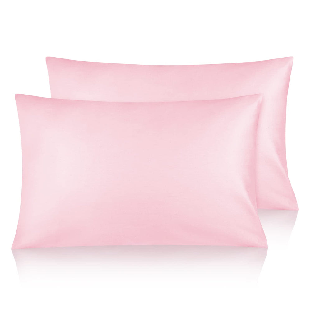Fittia cotton toddler pillowcase closeup showing soft long-staple fabric gentle on delicate skin