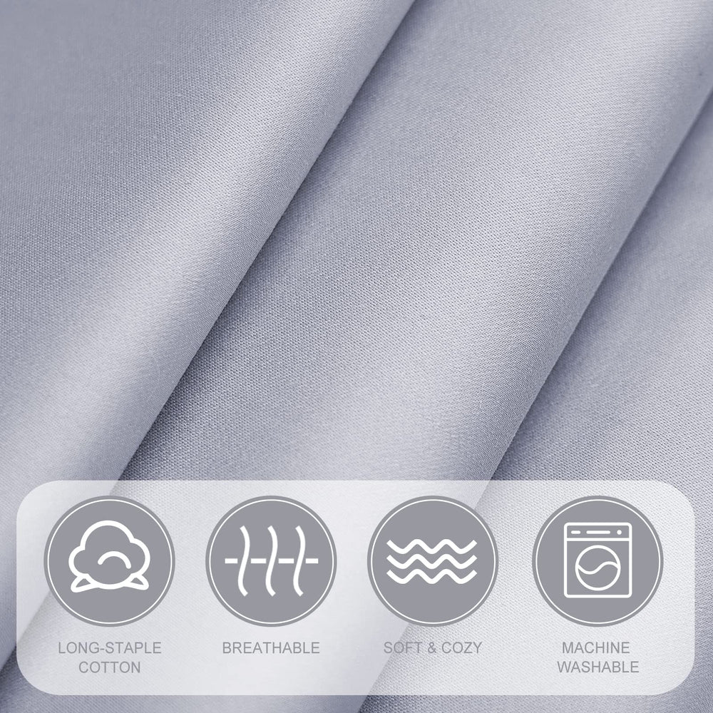Fittia travel-friendly 14x20 pillowcase closeup showing compatibility with travel pillows