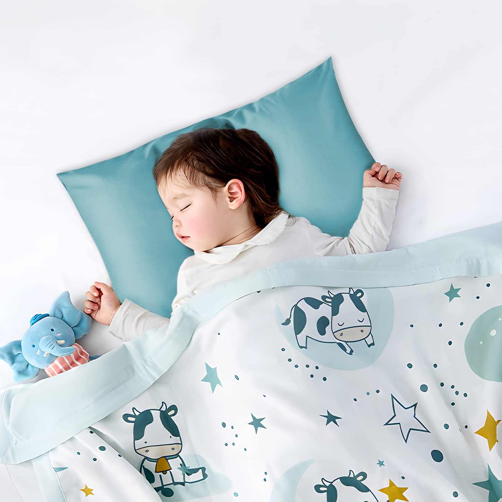 Fittia travel pillowcase fits common sizes like 13x18 and 14x19
