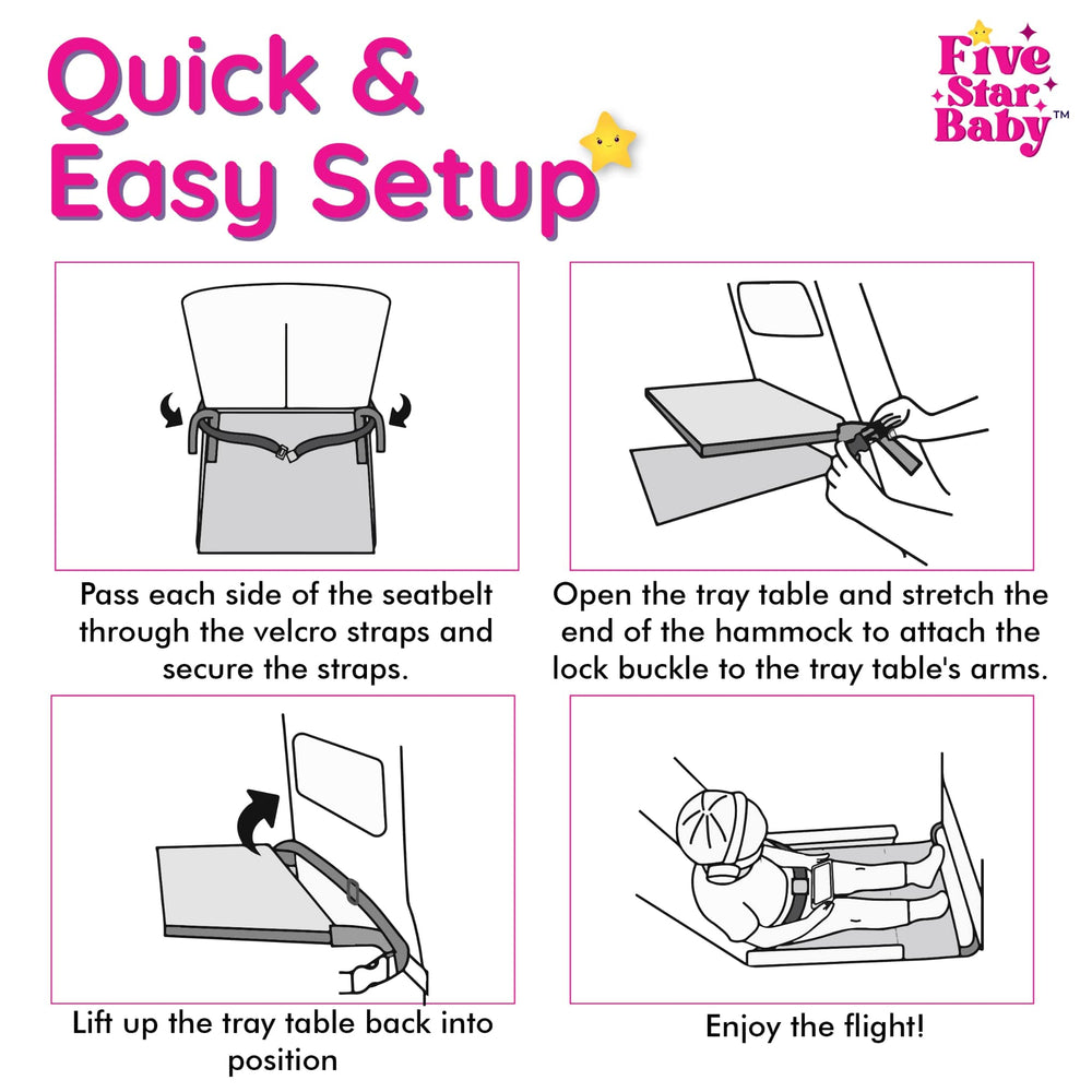 FIVESTARBABY compact design packs away easily after use.