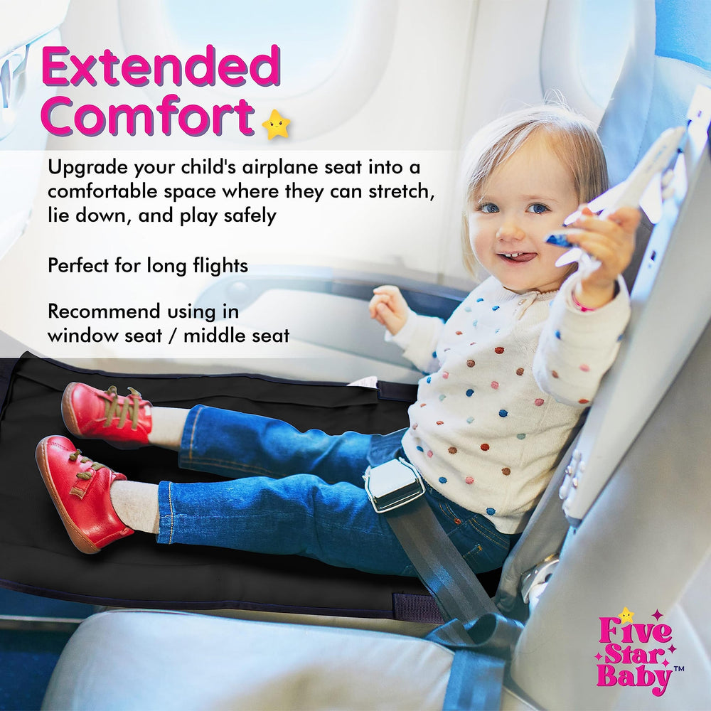 FIVESTARBABY airplane bed material ensures lightweight and durable travel comfort.