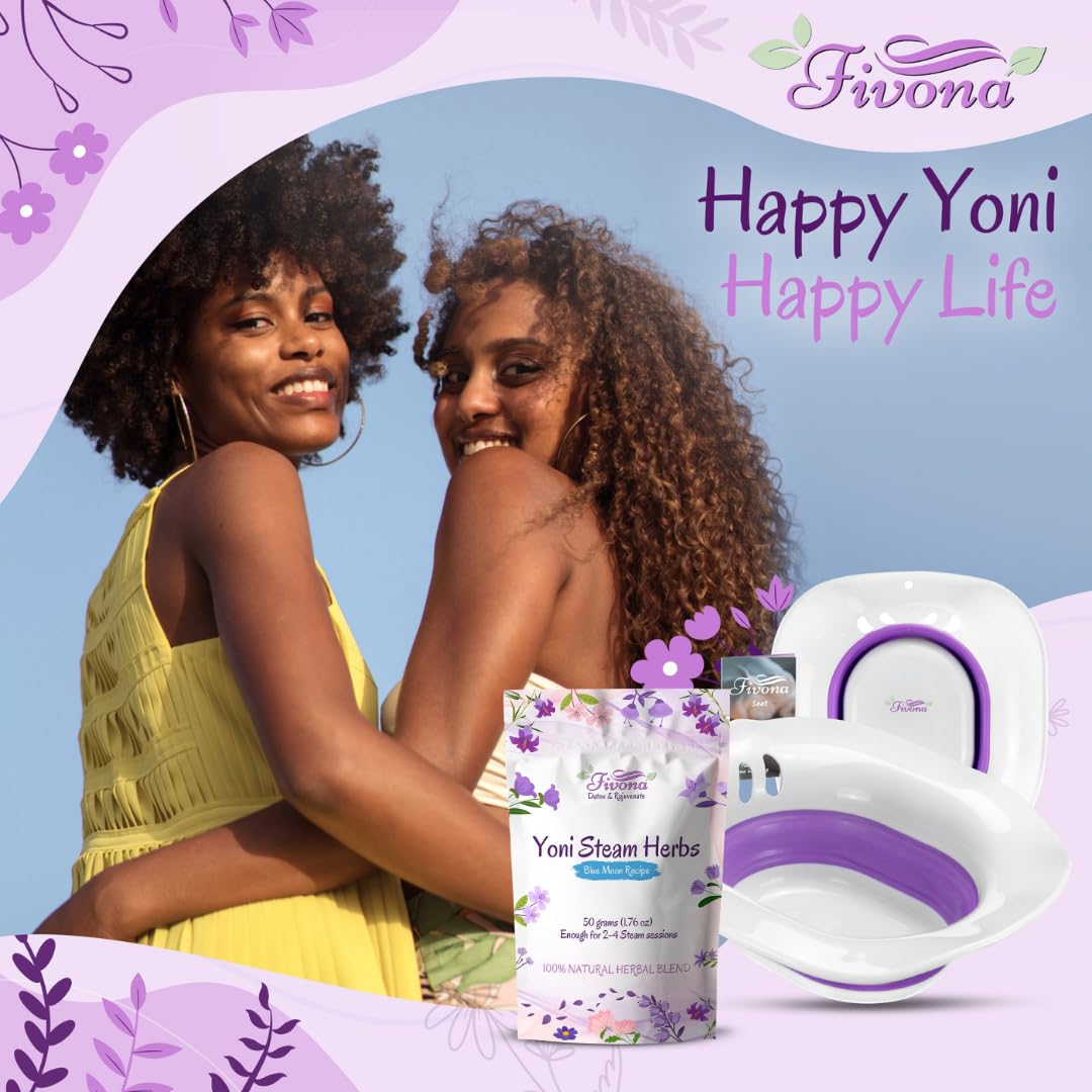 FIVONA 2-in-1 kit combines seat and herb pouch for versatile sessions.