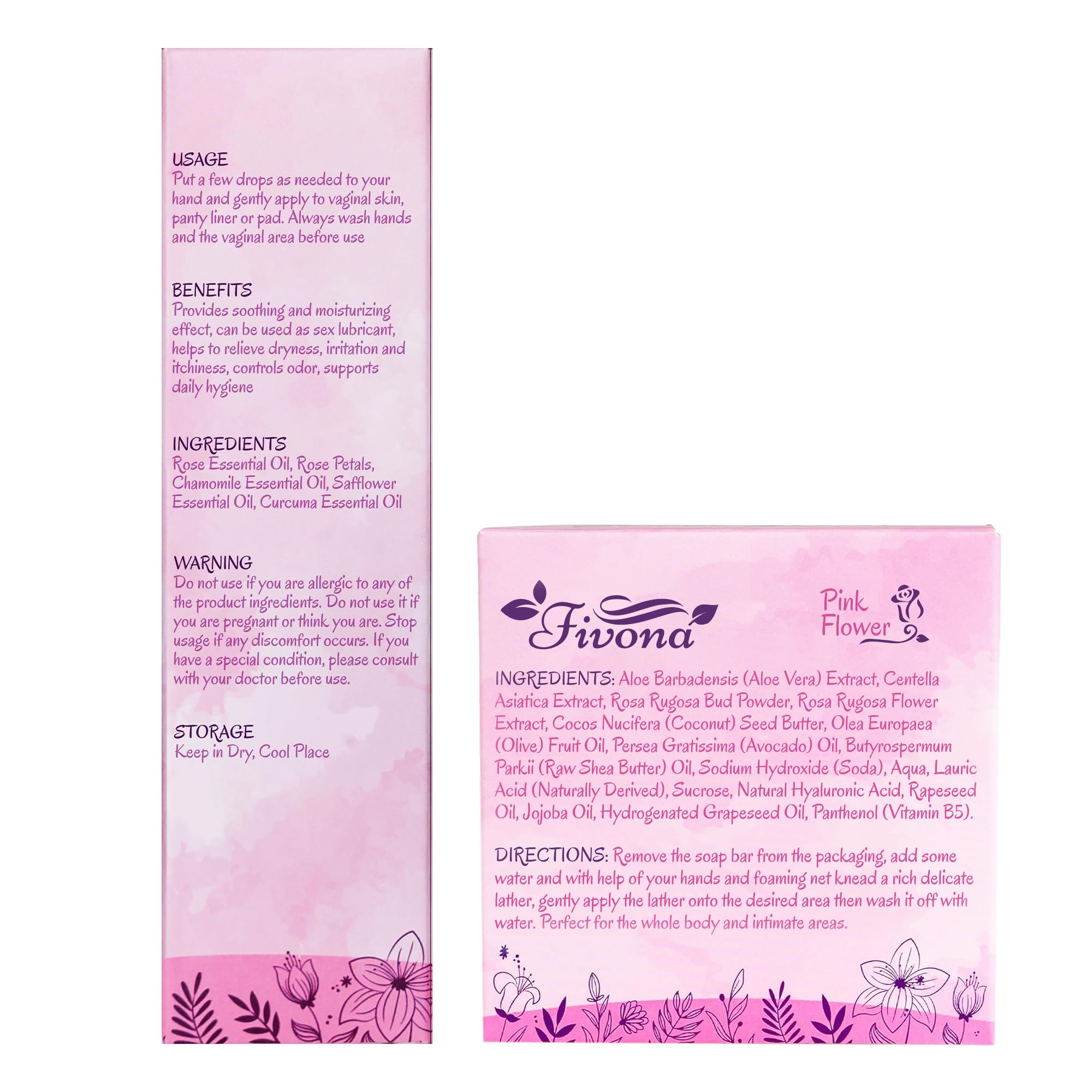 FIVONA daily use intimate care routine imagery emphasizing comfort.