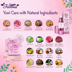 FIVONA foaming net exfoliator for rich lather and deep cleansing.