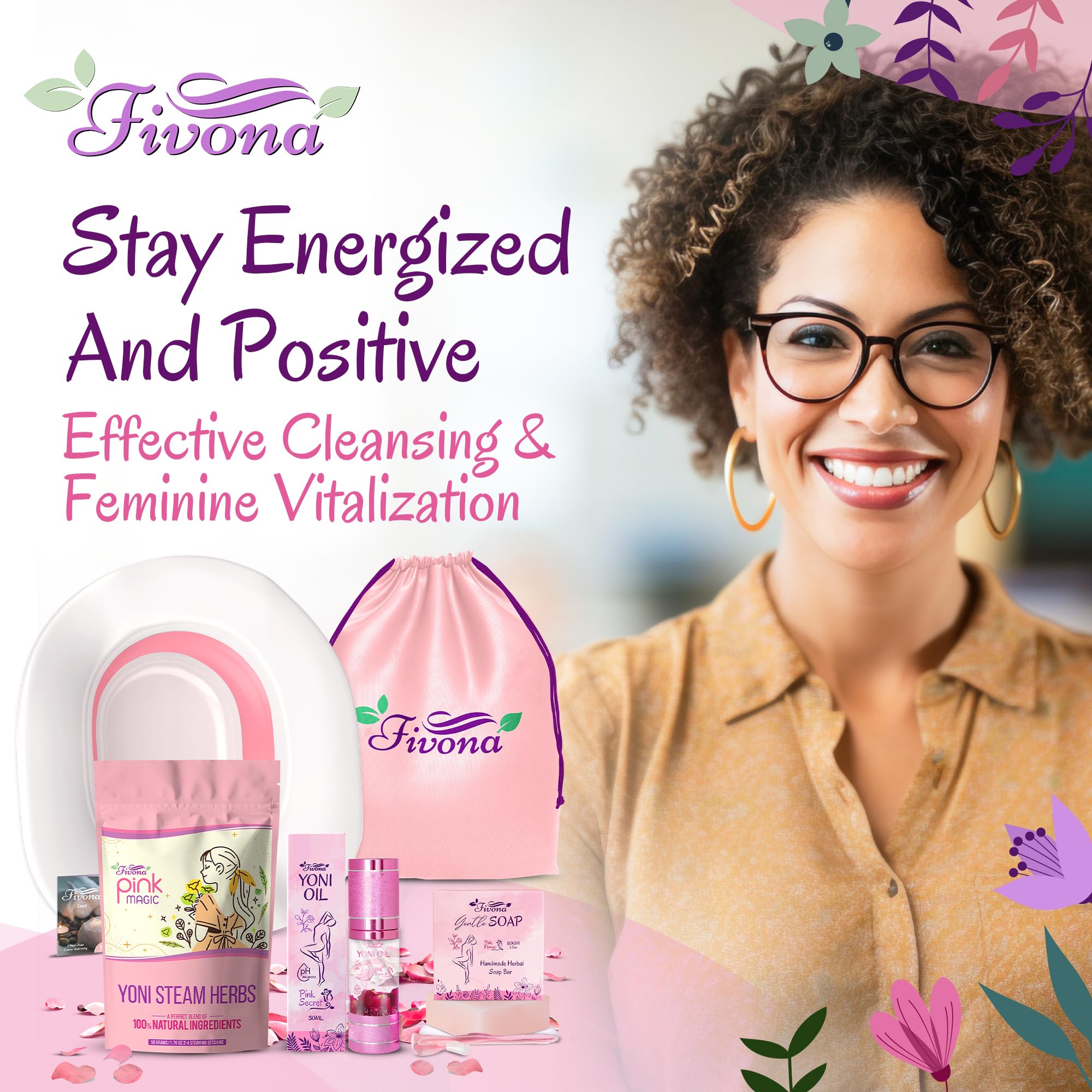 Fivona packaging and kit ready for use in a calm routine.