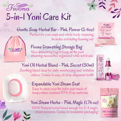 Fivona pink secret oil provides hydration for intimate care moments.