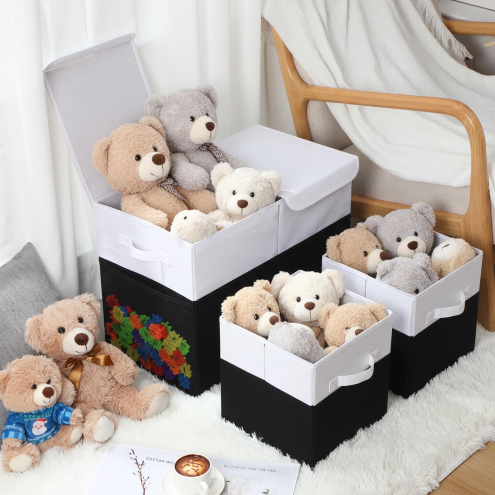 Fiwochic organized playroom setup improves tidiness