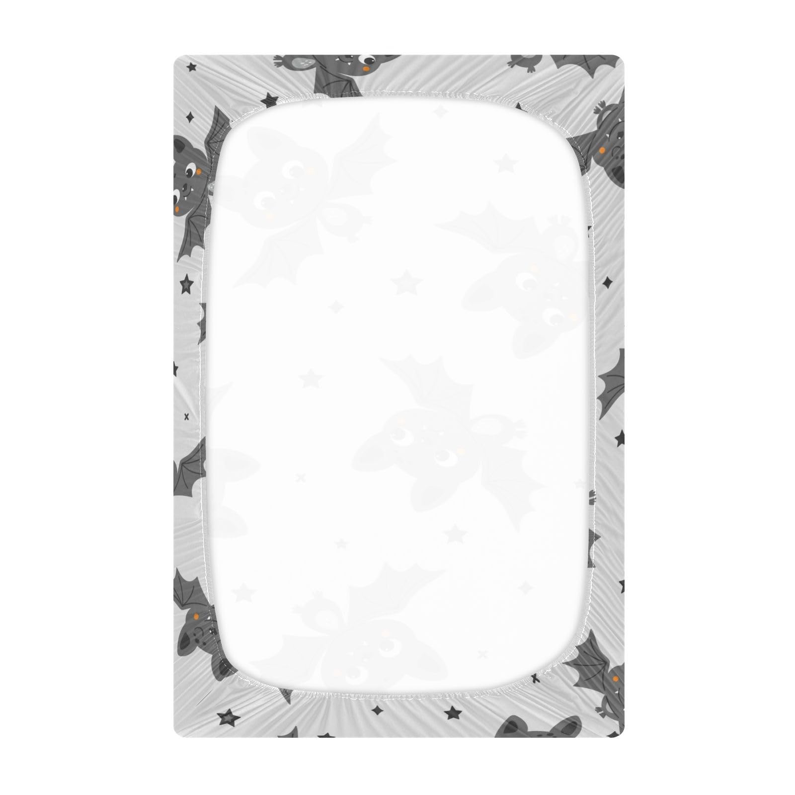 FJDENG bat crib sheet fade-resistant material after washes