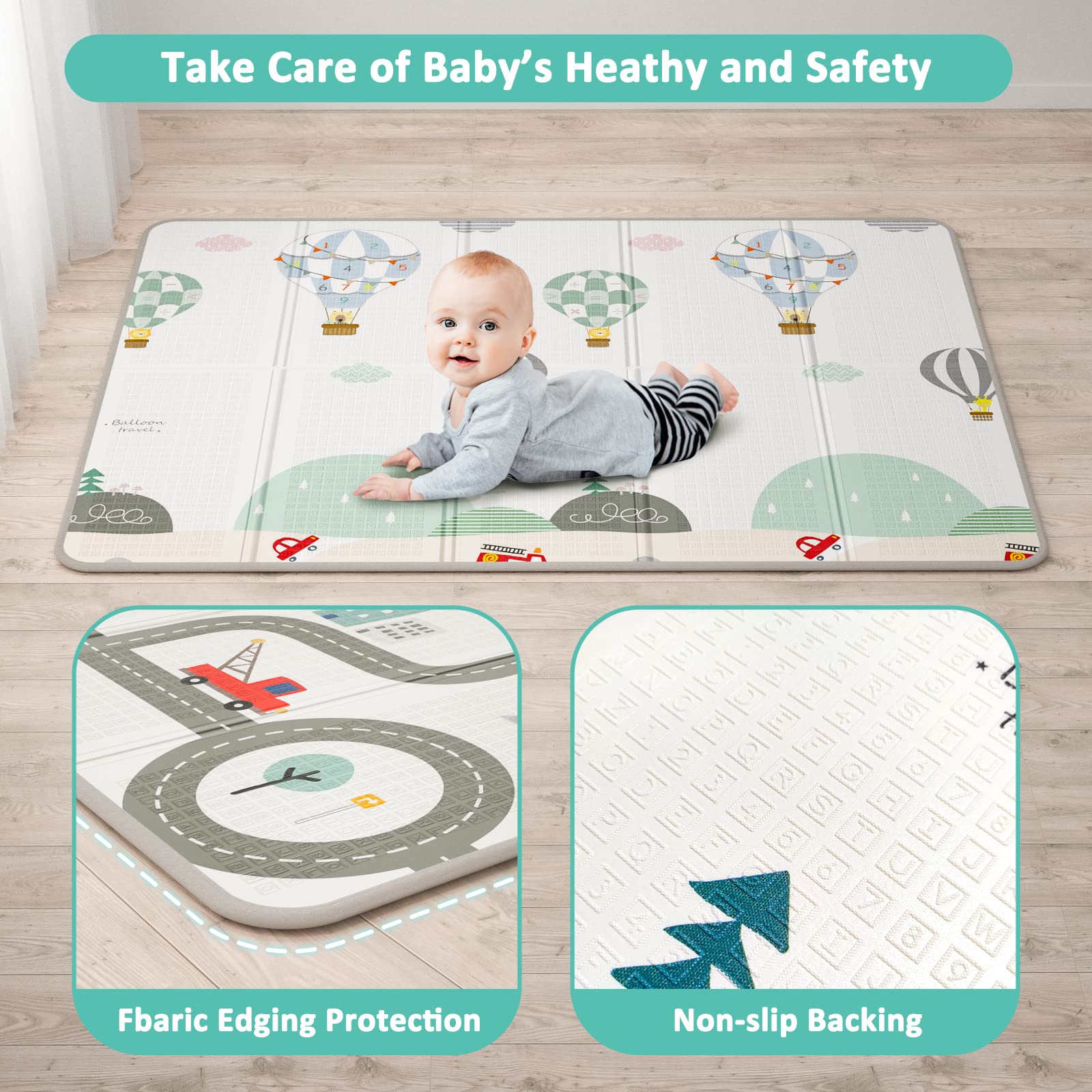 FLAGAV waterproof surface image demonstrates easy wipe-clean surface for spills and messes