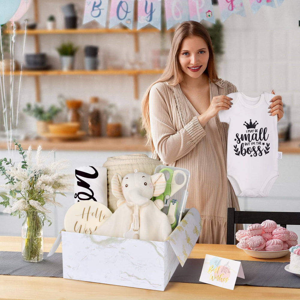 FLAIR GIFTS premium gift box presentation for baby showers