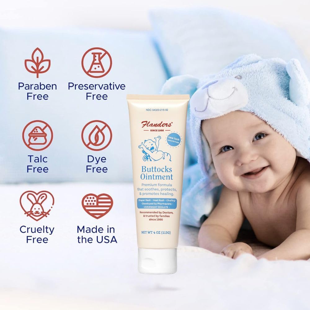 Flanders Buttocks Ointment USA-made product crafted for family-use and trusted by caregivers.