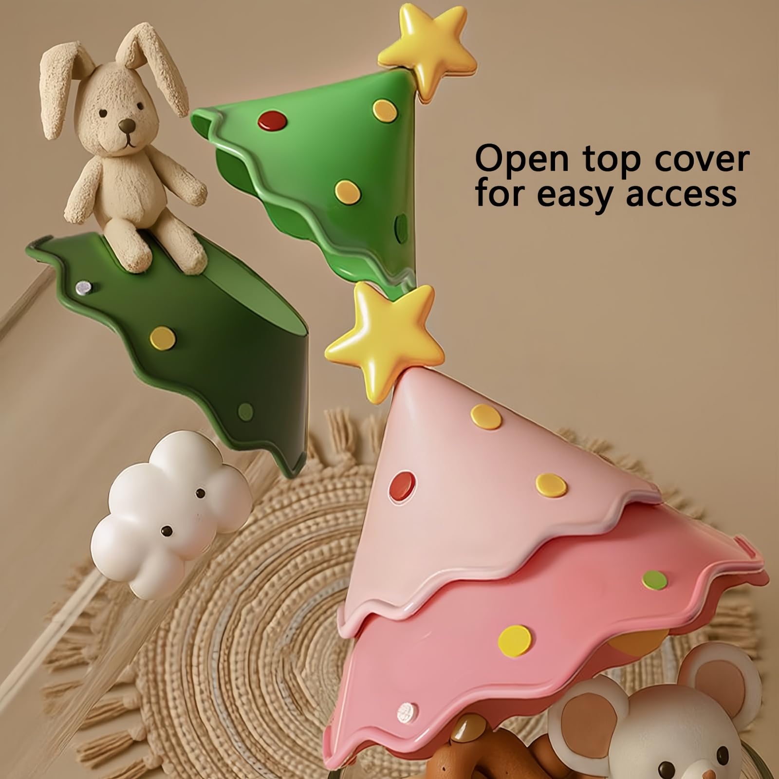 Flarelyare stuffed animal zoo lid sealing dust and moisture.
