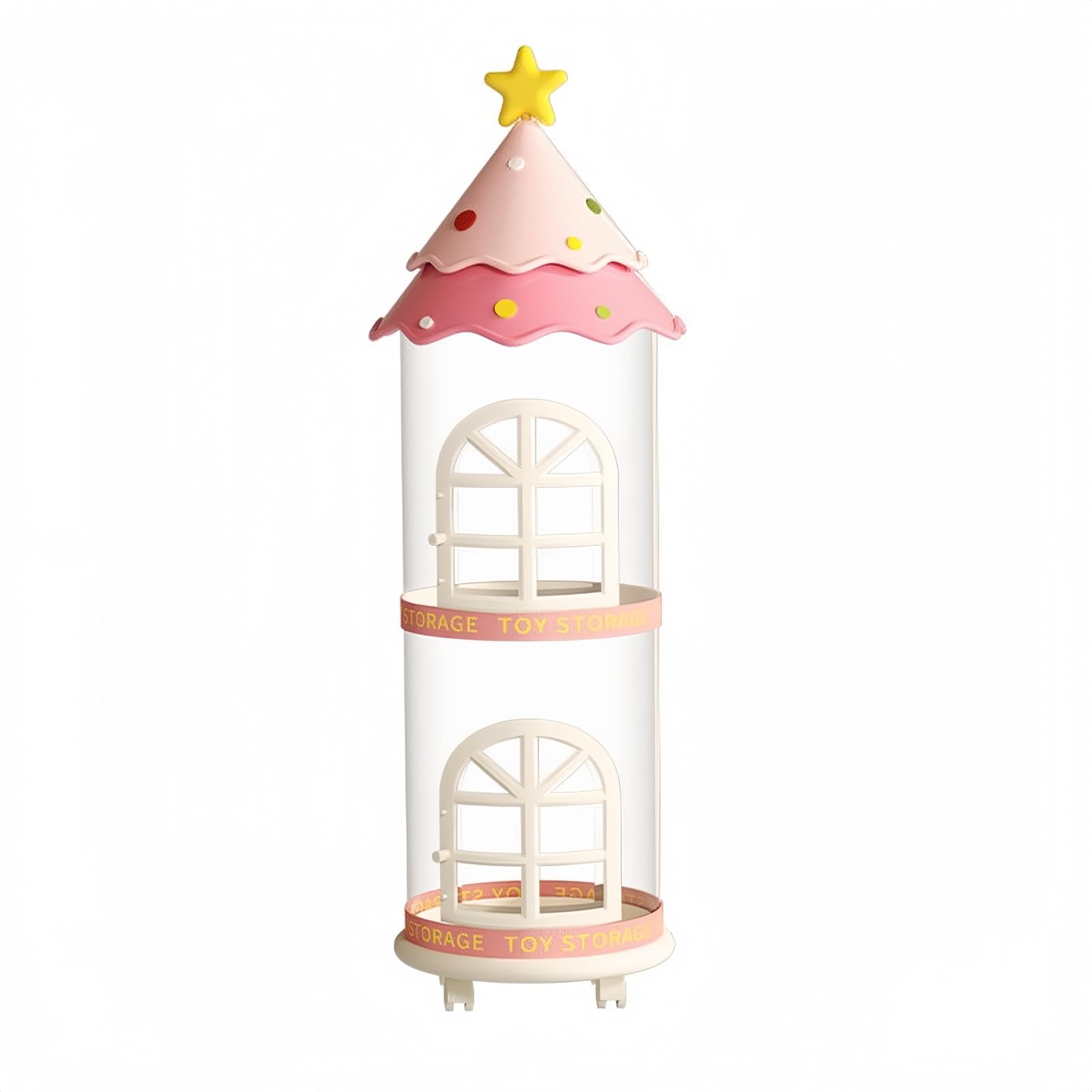 Flarelyare zoo storage tube top zipper opening simplifying toy in-and-out.