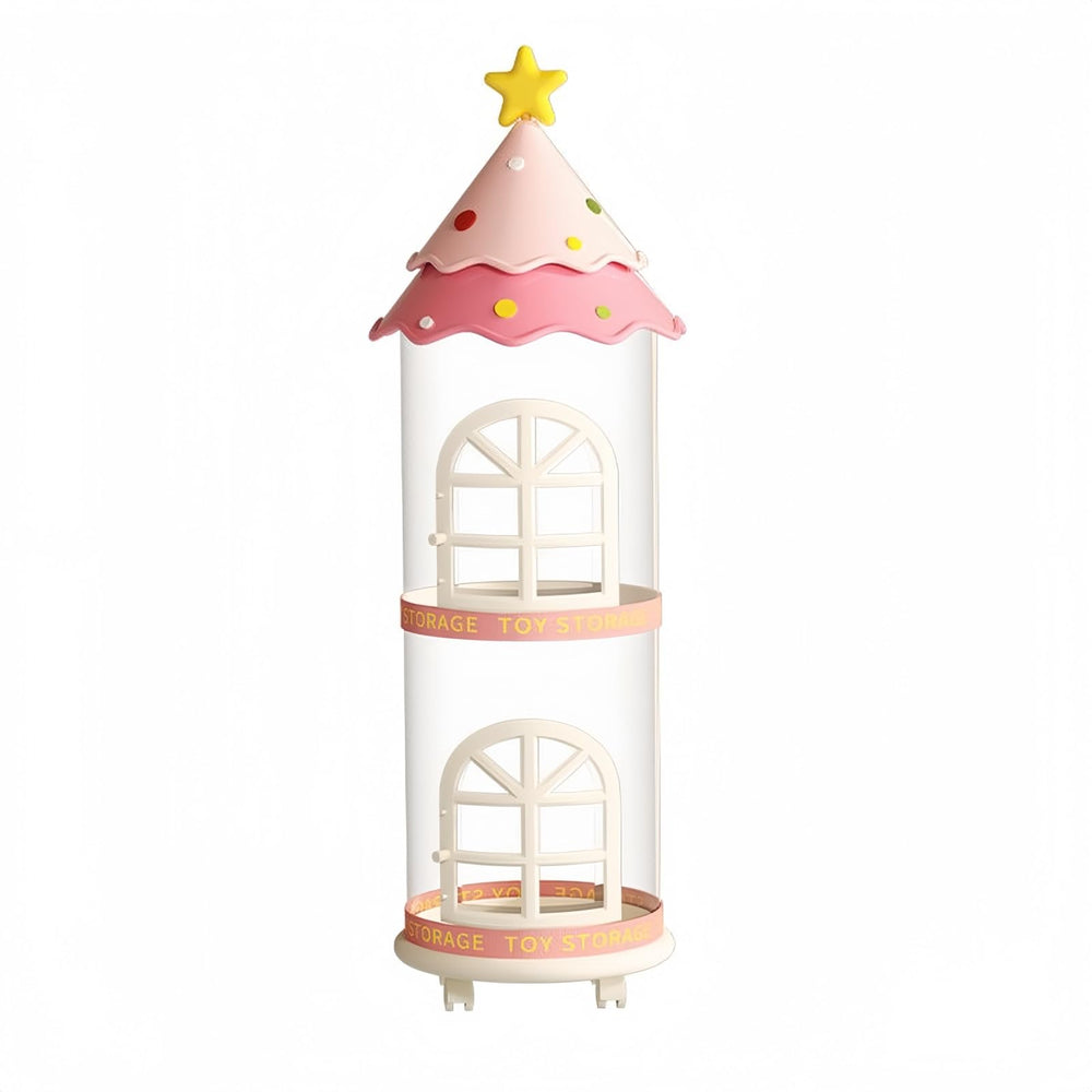 Flarelyare zoo storage tube top zipper opening simplifying toy in-and-out.