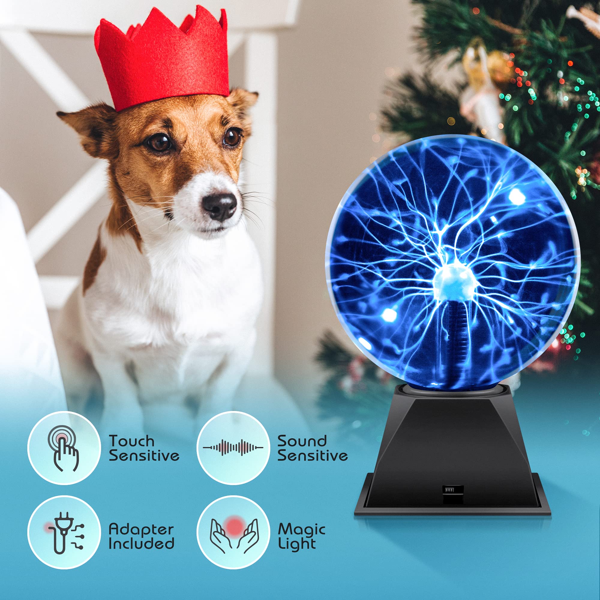 Flashmen plasma ball crafted from safe durable plastic for kids.