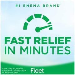 Fleet Enema saline ready-to-use 6-pack box displayed for value and convenience